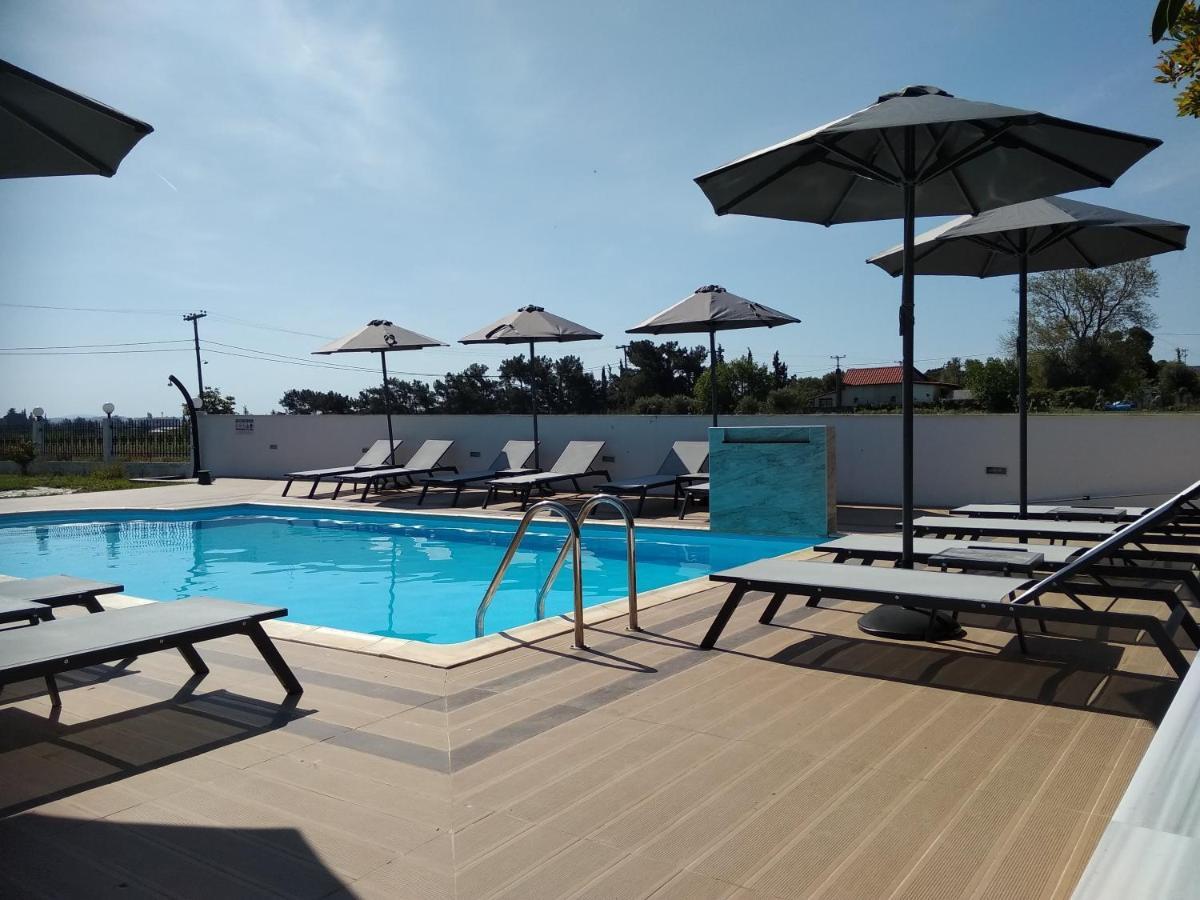 Villa Blue Apartments Agia Triada  Exterior photo